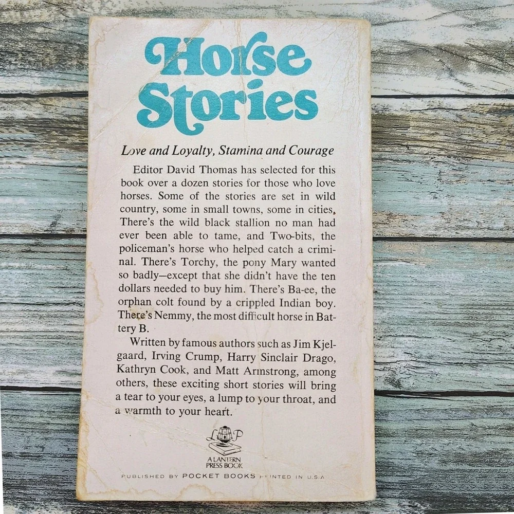 Vintage Book horse stories